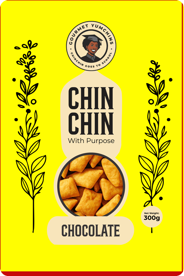 Chocolate chin chin, 300g pack