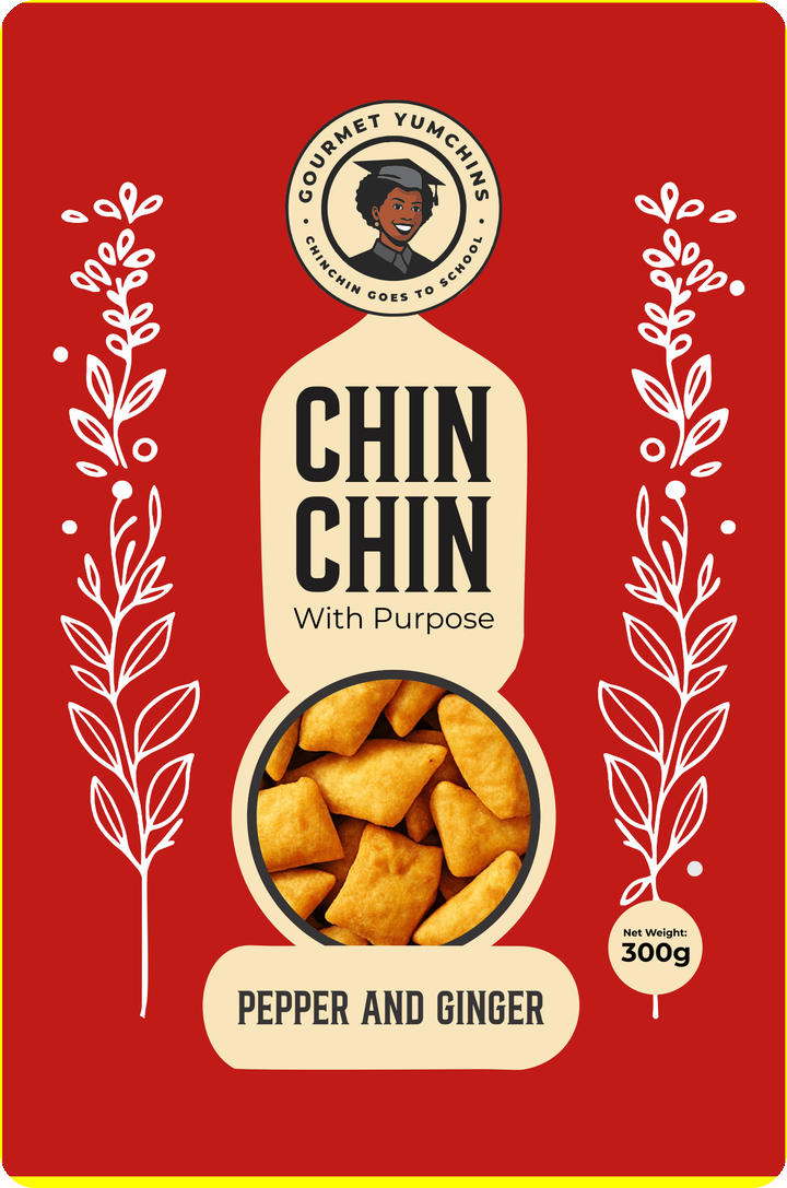 Pepper and Ginger chin chin, 300g pack